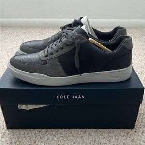 Cole Haan Men's Charcoal and Black Sneakers